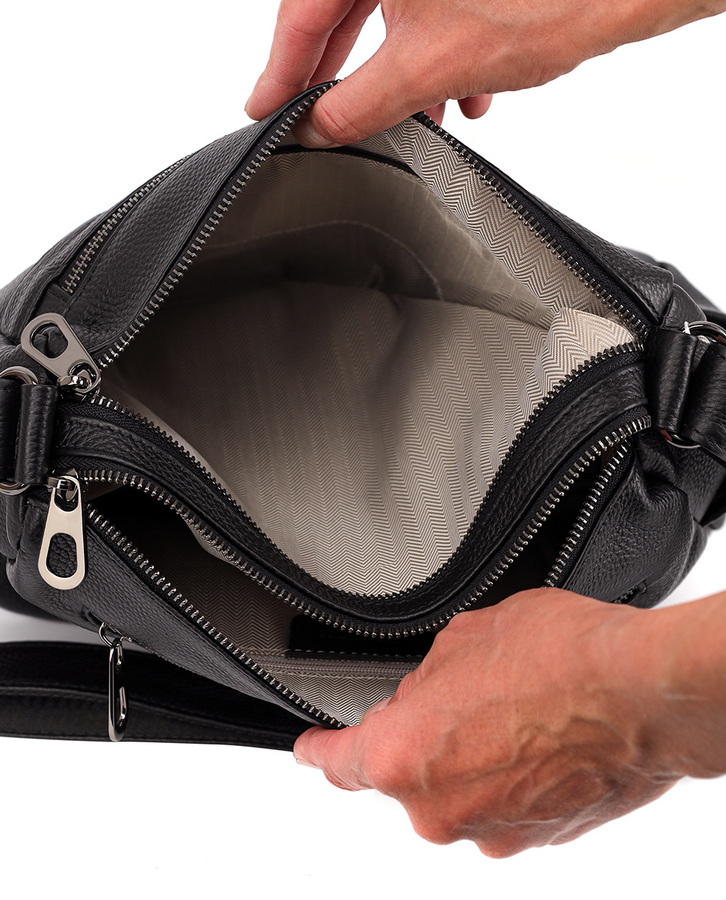 женская сумка натуральная кожа  kikilok корея