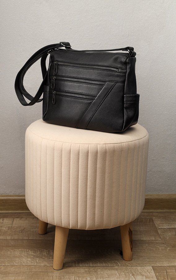 женская сумка натуральная кожа  kikilok корея