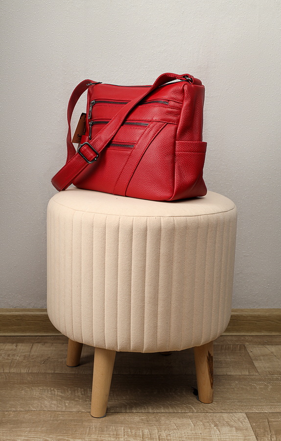 женская сумка натуральная кожа  kikilok корея