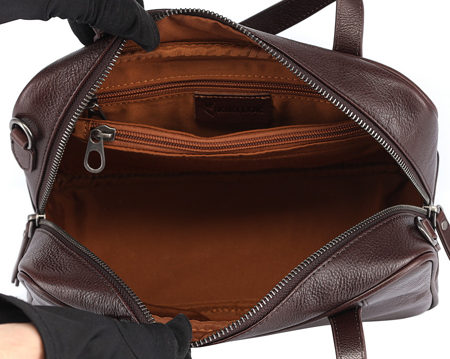 женская сумка натуральная кожа  kikilok корея