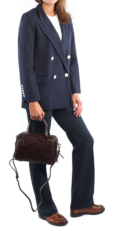 женская сумка натуральная кожа  kikilok корея