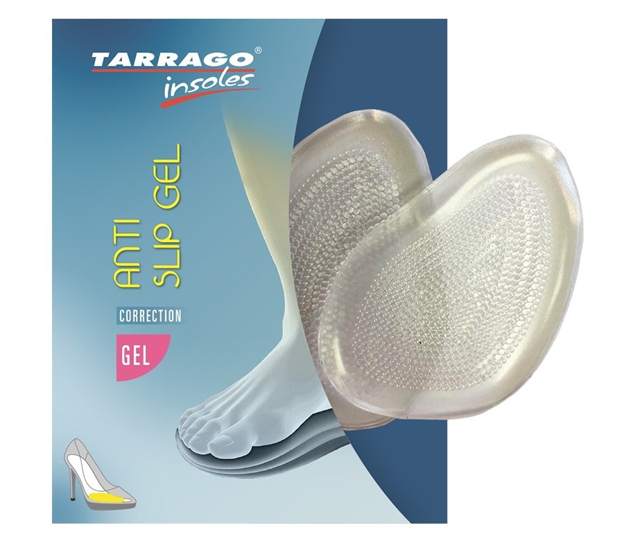 полустельки гелевые под стопу anti slip gel tarrago