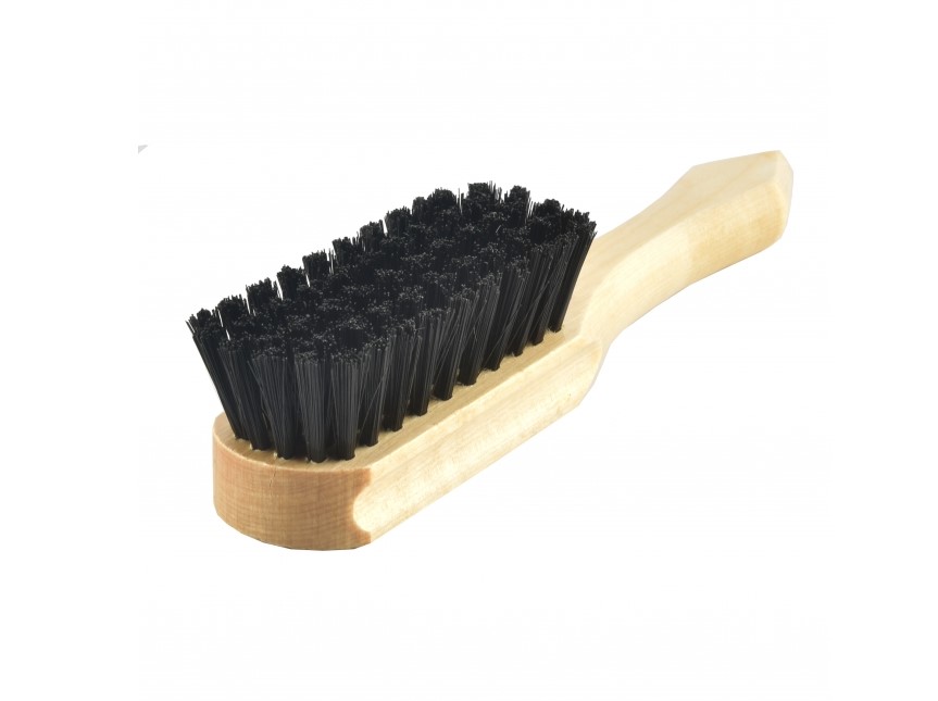 щетка одежная дерево с ручкой капрон тарри