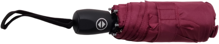 зонт бордовый автомат пять сложений 7 спиц 