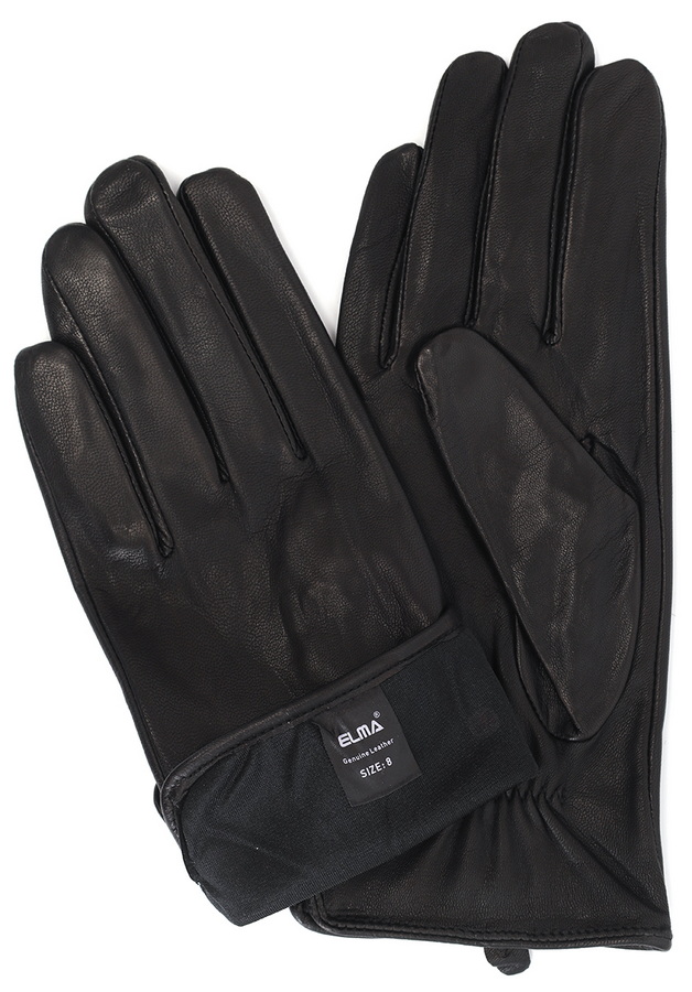 перчатки женские кожа ягненка/шелк 