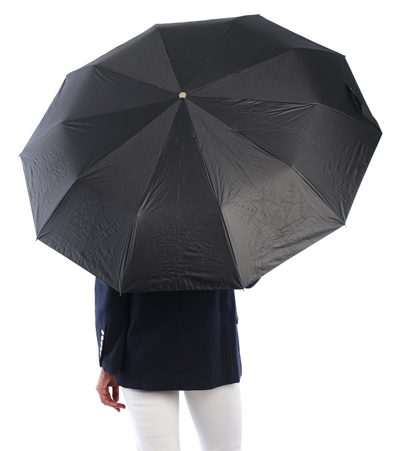 зонт мужской черный автомат 10 спиц