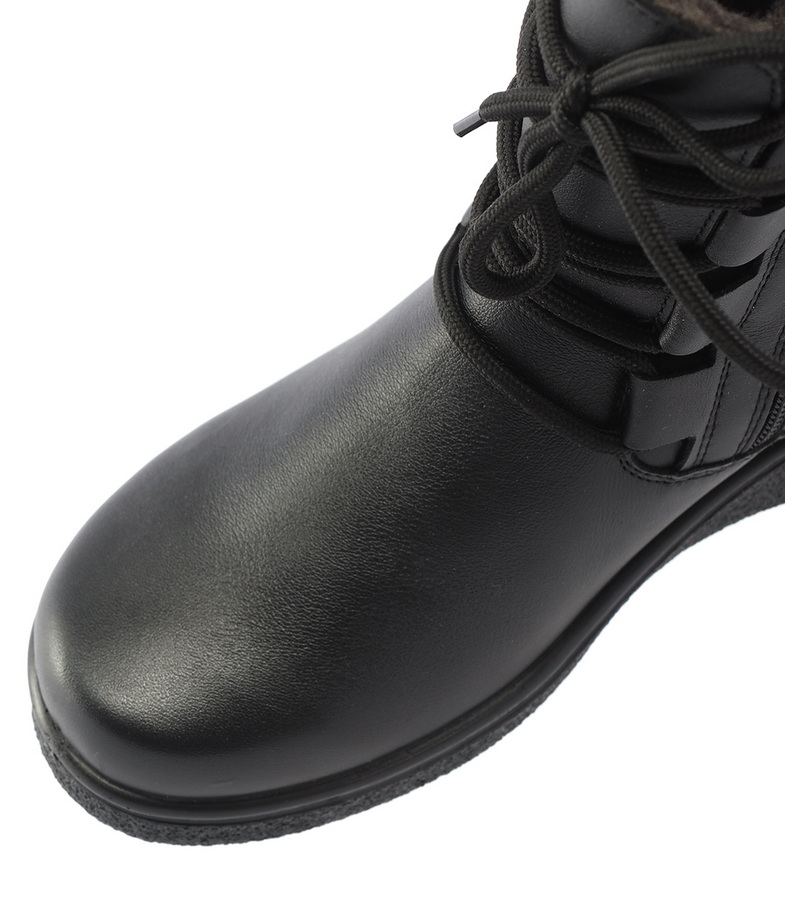 женские полусапоги натуральная кожа / шерсть росвест россия