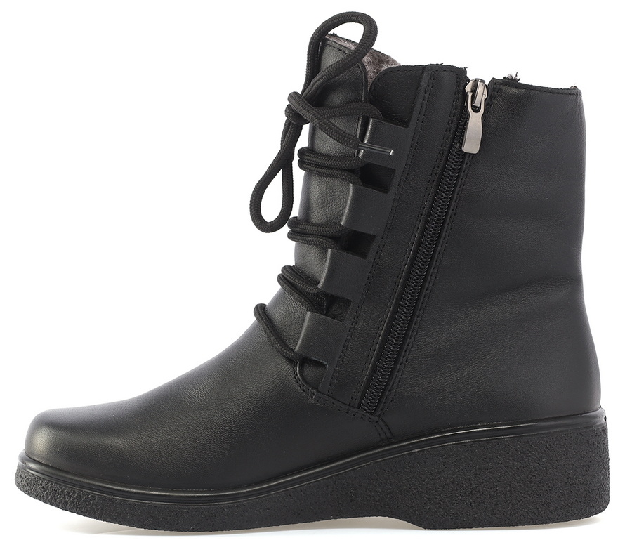 женские полусапоги натуральная кожа / шерсть росвест россия