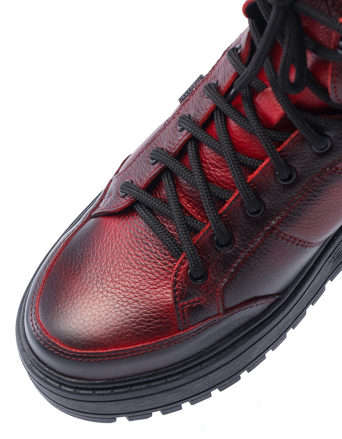 женские ботинки натуральная кожа / натуральная шерсть corvetto италия