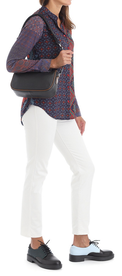 женская сумка натуральная кожа  debura madrid