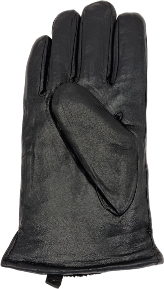 перчатки мужские большой размер искусств мех черный