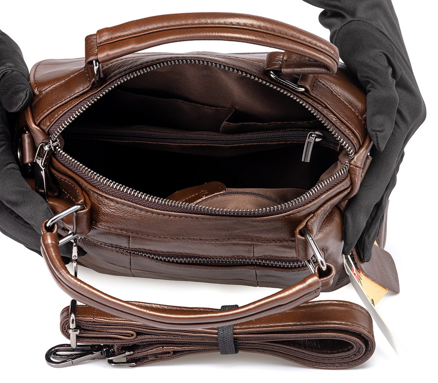 женская сумка натуральная кожа  kiki lok корея