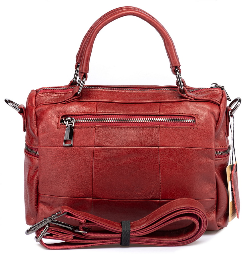 женская сумка натуральная кожа  kiki lok корея