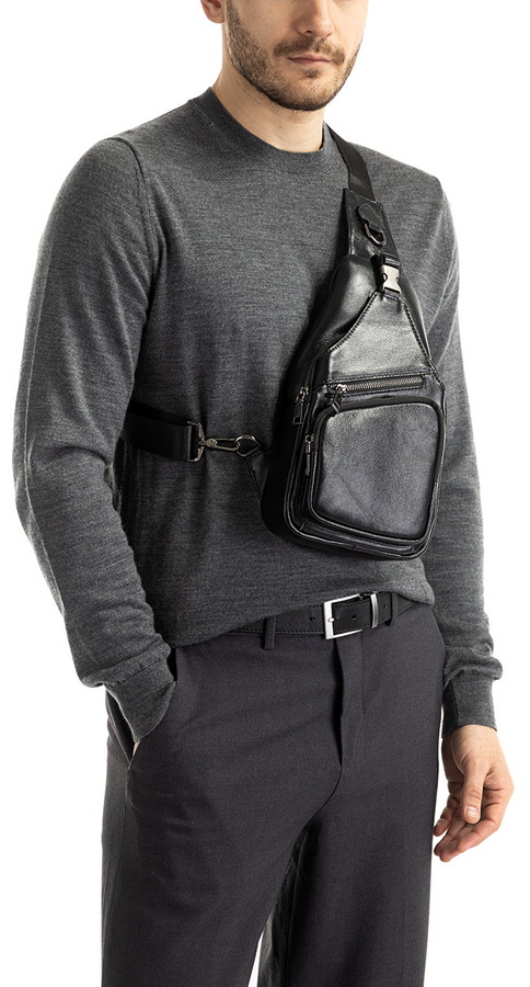 сумка-мессенджер натуральная кожа corvetto