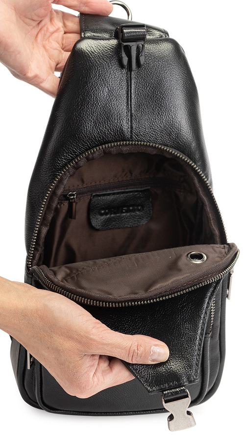 сумка-мессенджер натуральная кожа corvetto