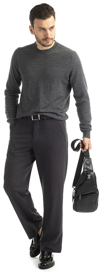 сумка-мессенджер натуральная кожа corvetto