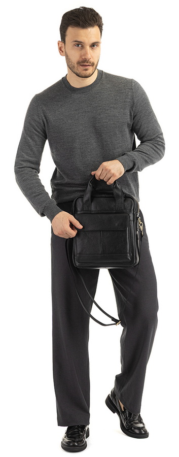 сумка мужская натуральная кожа corvetto