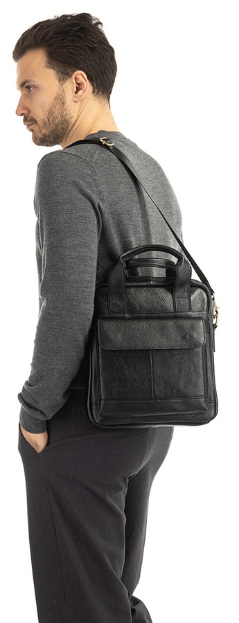 сумка мужская натуральная кожа corvetto