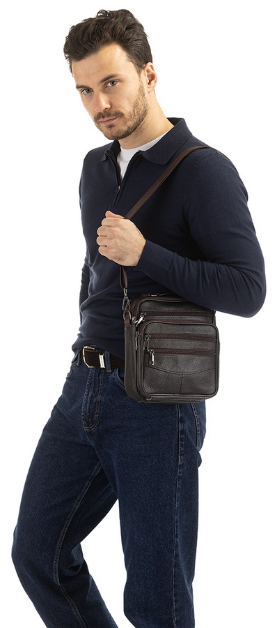 сумка - мессенджер для документов  corvetto