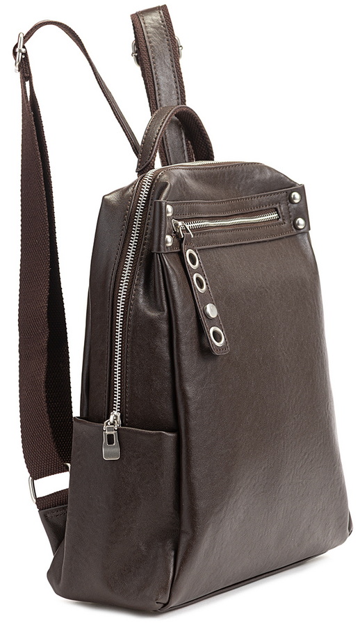 женский рюкзак натуральная кожа kiki lok корея