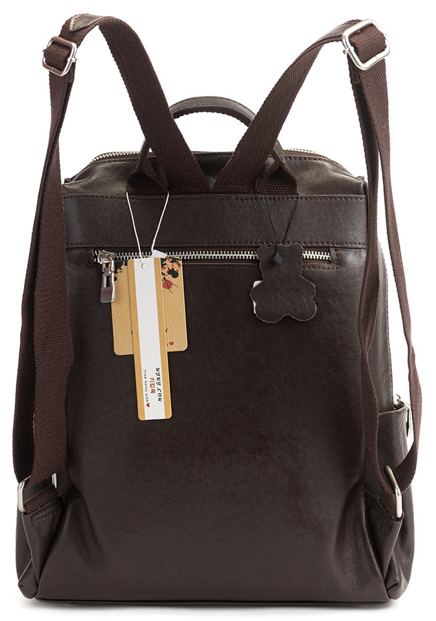 женский рюкзак натуральная кожа kiki lok корея