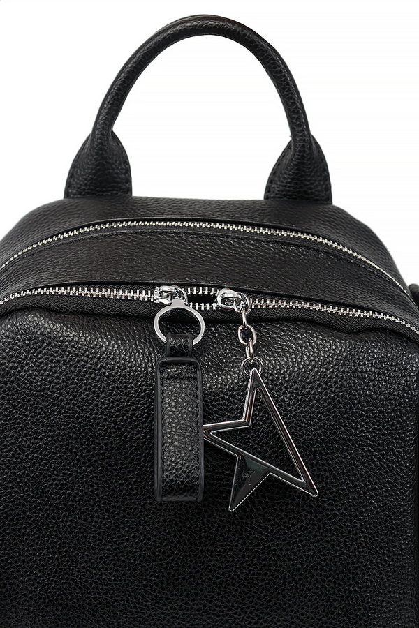 женский рюкзак-сумка натуральная кожа debura madrid