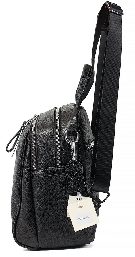 женский рюкзак-сумка натуральная кожа debura madrid