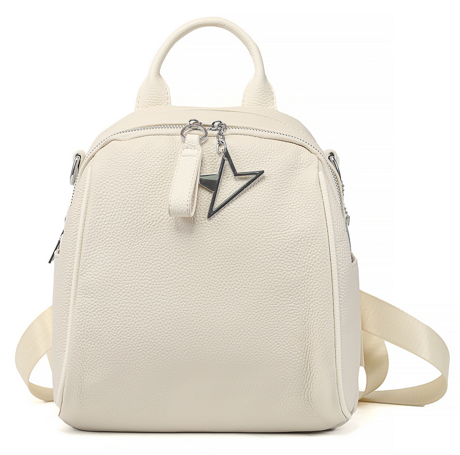 женский рюкзак-сумка натуральная кожа debura madrid