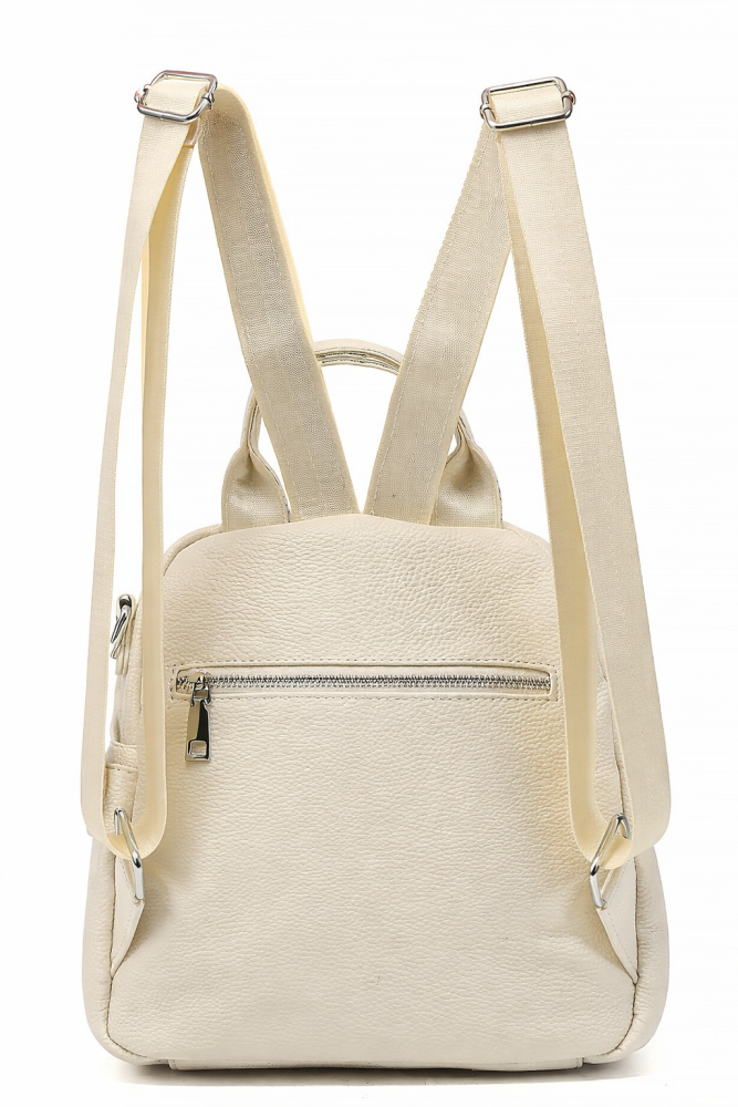 женский рюкзак-сумка натуральная кожа debura madrid