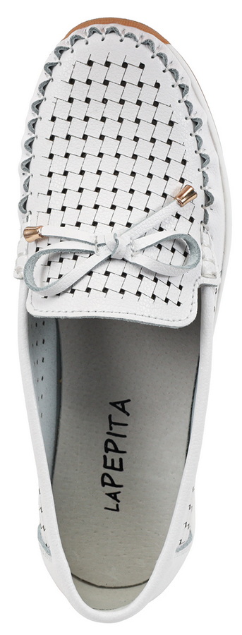 женские мокасины натуральная кожа lapepita испания