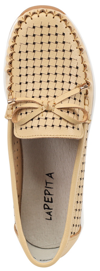 женские мокасины натуральная кожа lapepita испания