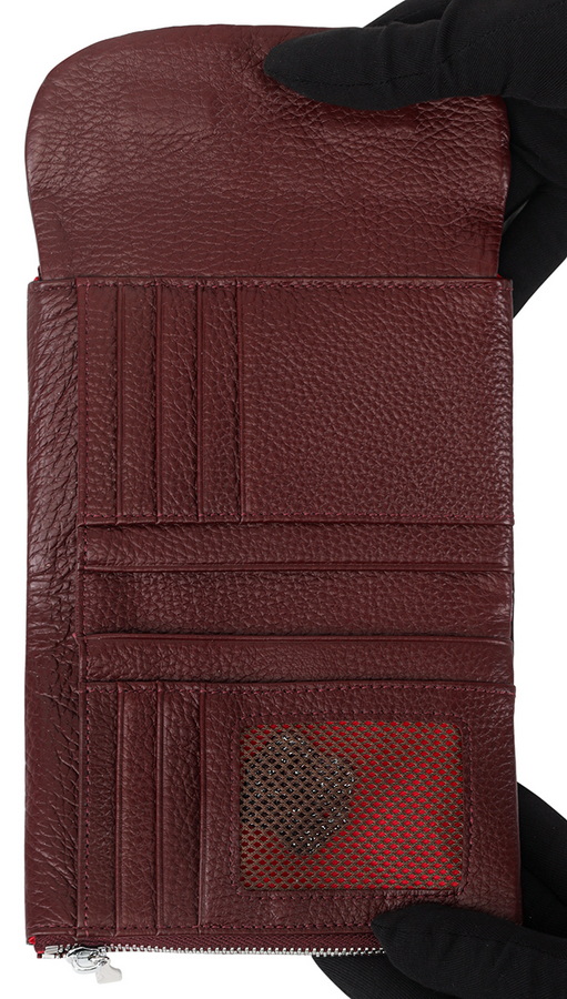 женский кошелек натуральная лаковая кожа гонконг