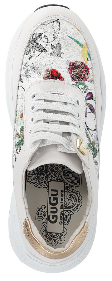 женские кроссовки натуральная кожа gugu германия