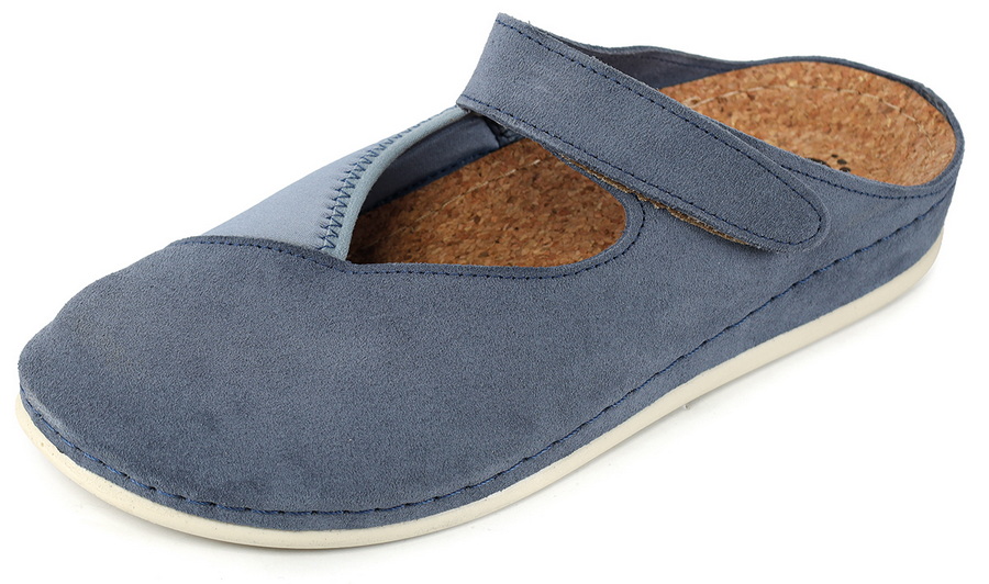 женские туфли (сабо) натуральная кожа (велюр) суперкомфорт алми россия