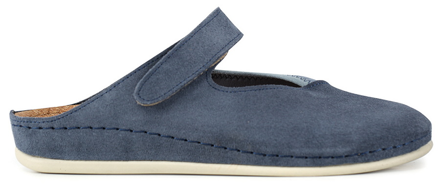 женские туфли (сабо) натуральная кожа (велюр) суперкомфорт алми россия