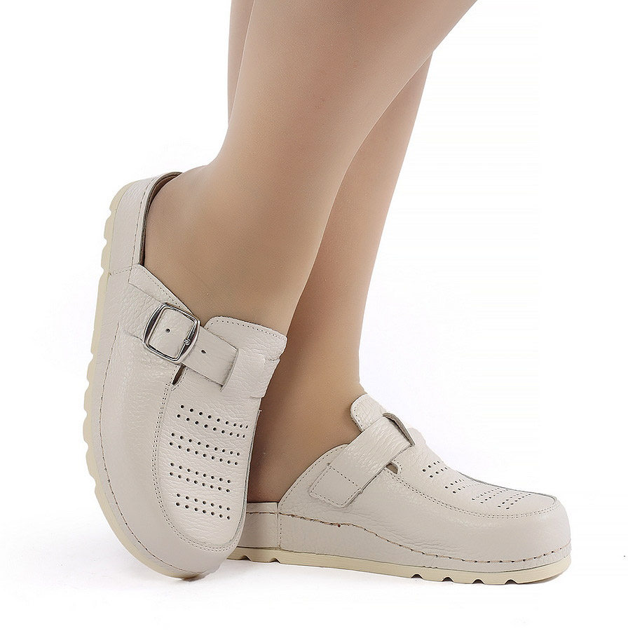 женские туфли (сабо) натуральная кожа суперкомфорт алми россия