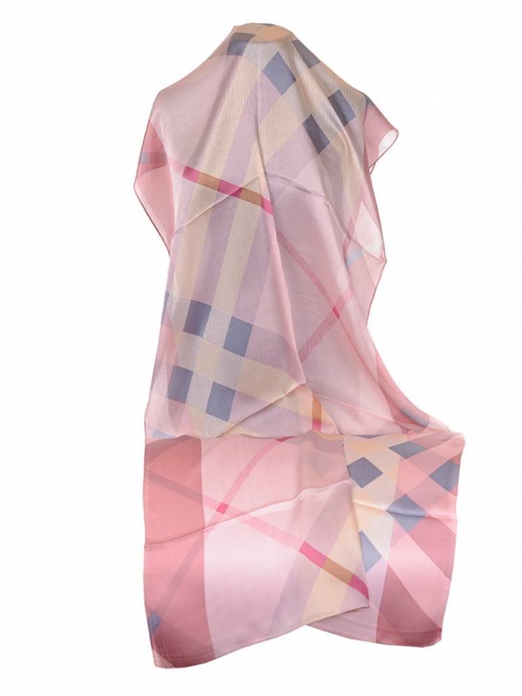 палантин 65*175 см 100% шелк 