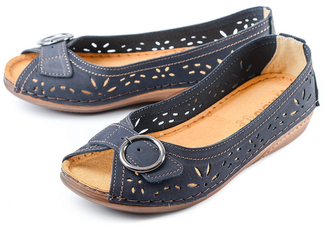 женские туфли натуральная кожа inblu 