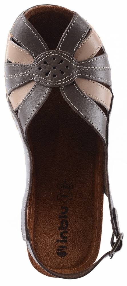 женские босоножки натуральная кожа inblu