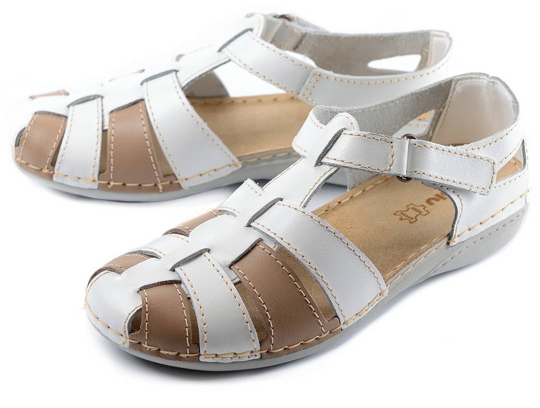 женские босоножки натуральная кожа inblu