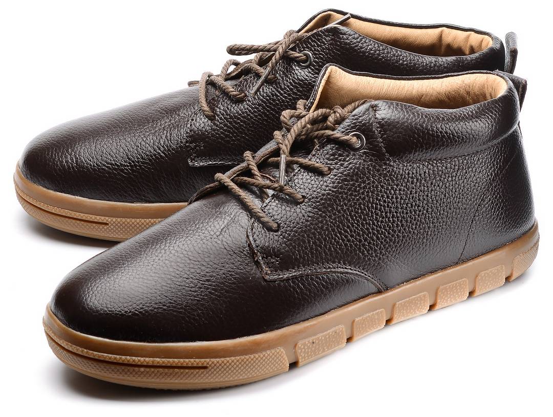 мужские ботинки camel натуральная кожа коричневый