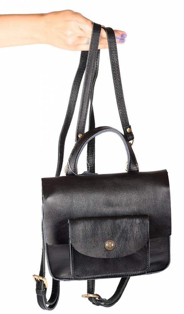 сумка-рюкзак  натуральная кожа корея