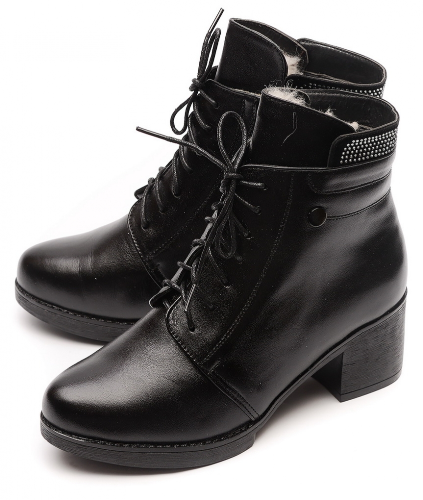 женские ботинки натуральная кожа натуральный мех gugu германия