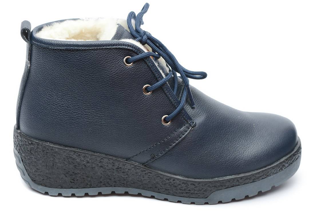 женские ботинки натуральная кожа натуральный мех gugu германия