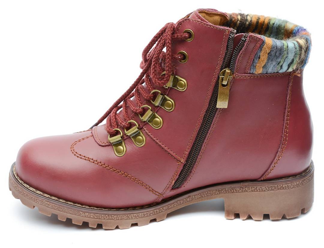 женские ботинки натуральная кожа натуральный мех gugu германия