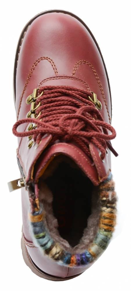 женские ботинки натуральная кожа натуральный мех gugu германия