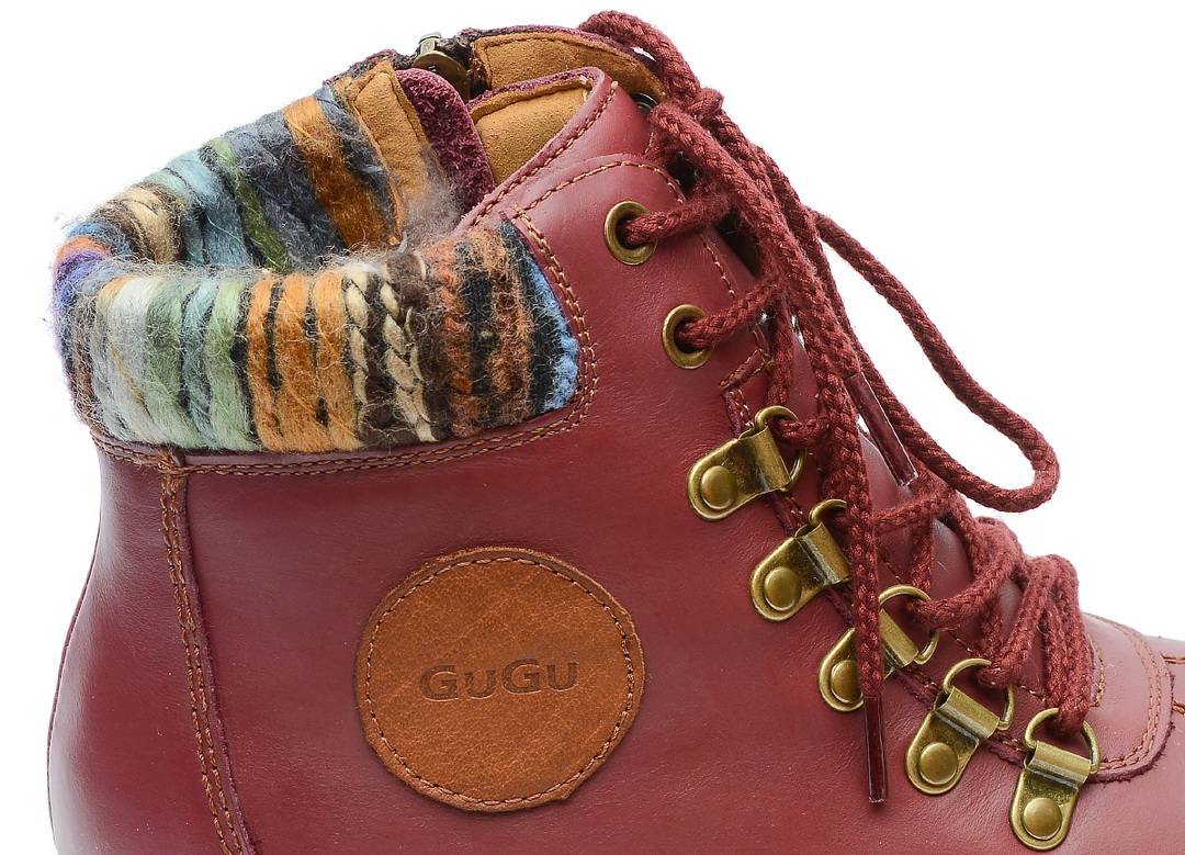 женские ботинки натуральная кожа натуральный мех gugu германия