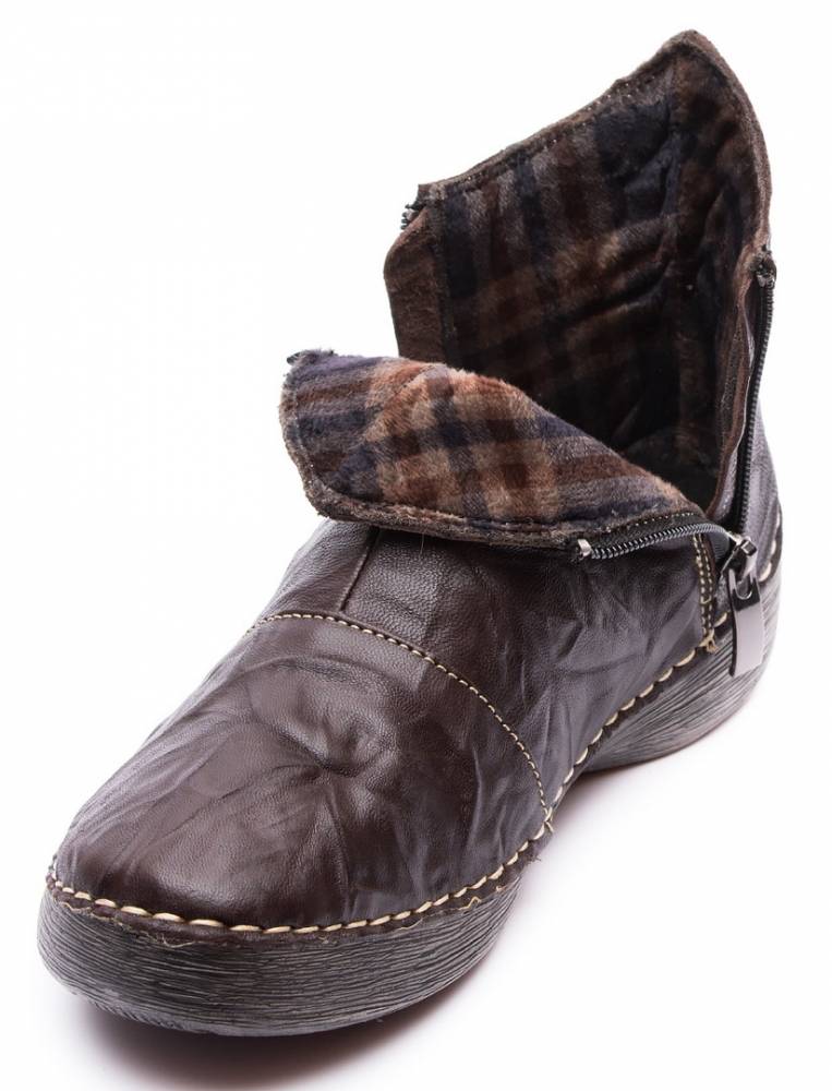 женские ботинки  натуральная кожа/байка gugu германия