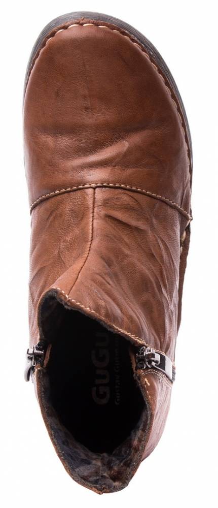 женские ботинки  натуральная кожа/байка gugu германия