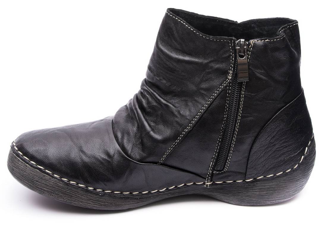 женские ботинки  натуральная кожа/байка германия